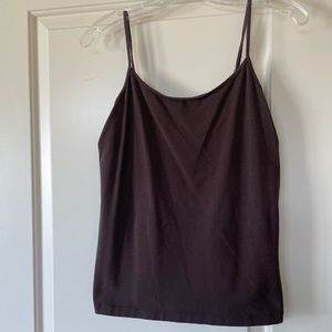 Caslon Stretch Camisole from Nordstrom – Chocolate Brown, Size Large